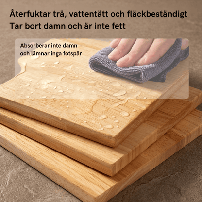 FRANS – Naturbaserad Balsam för Läder och Trä – med Bivax och Sheasmör