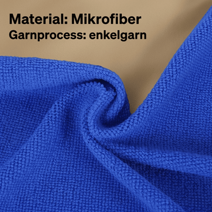 JOCKE – 10st Mjuka Mikrofiberdukar för Hemmet – 30x30 cm