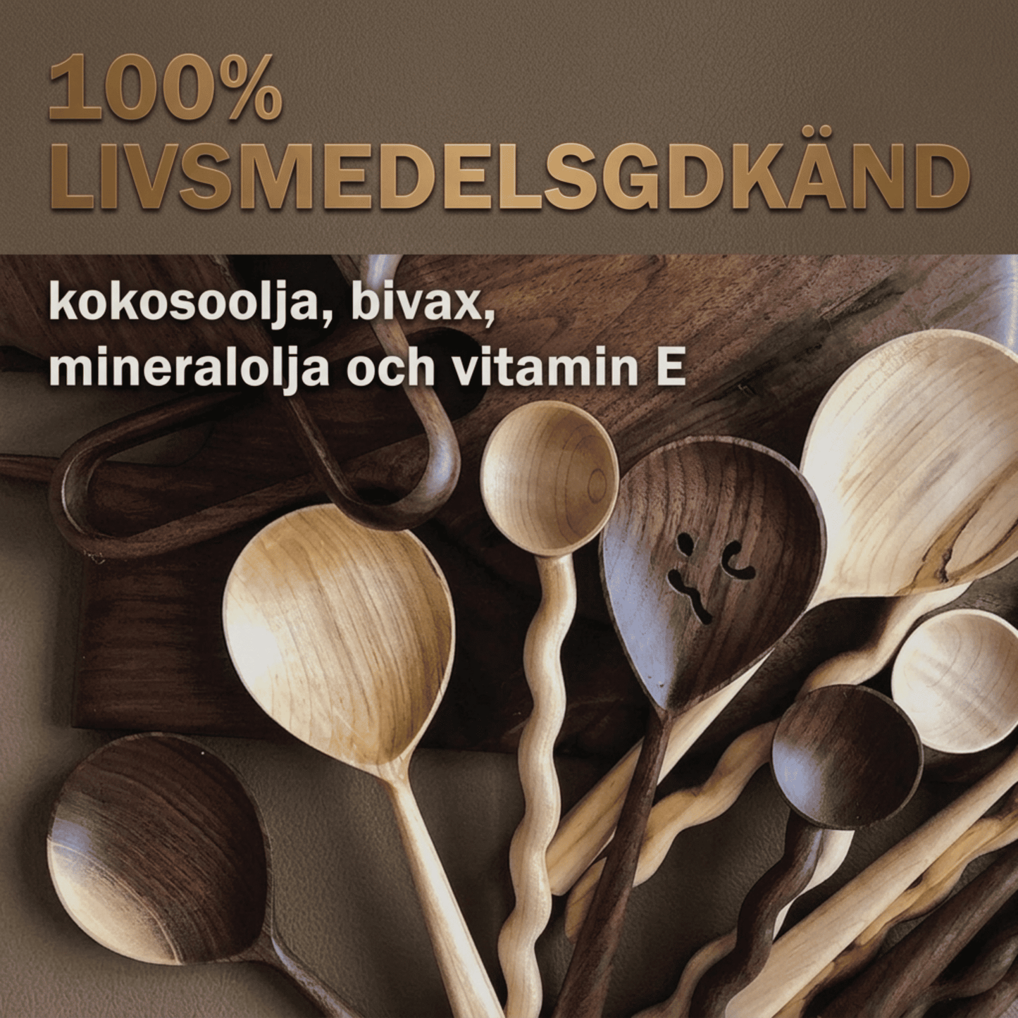 Naturlig Bivaxbalsam för Träredskap och Skärbrädor – 80g - TYKO